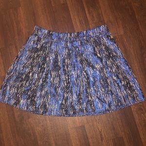 Blue Circle Skirt
